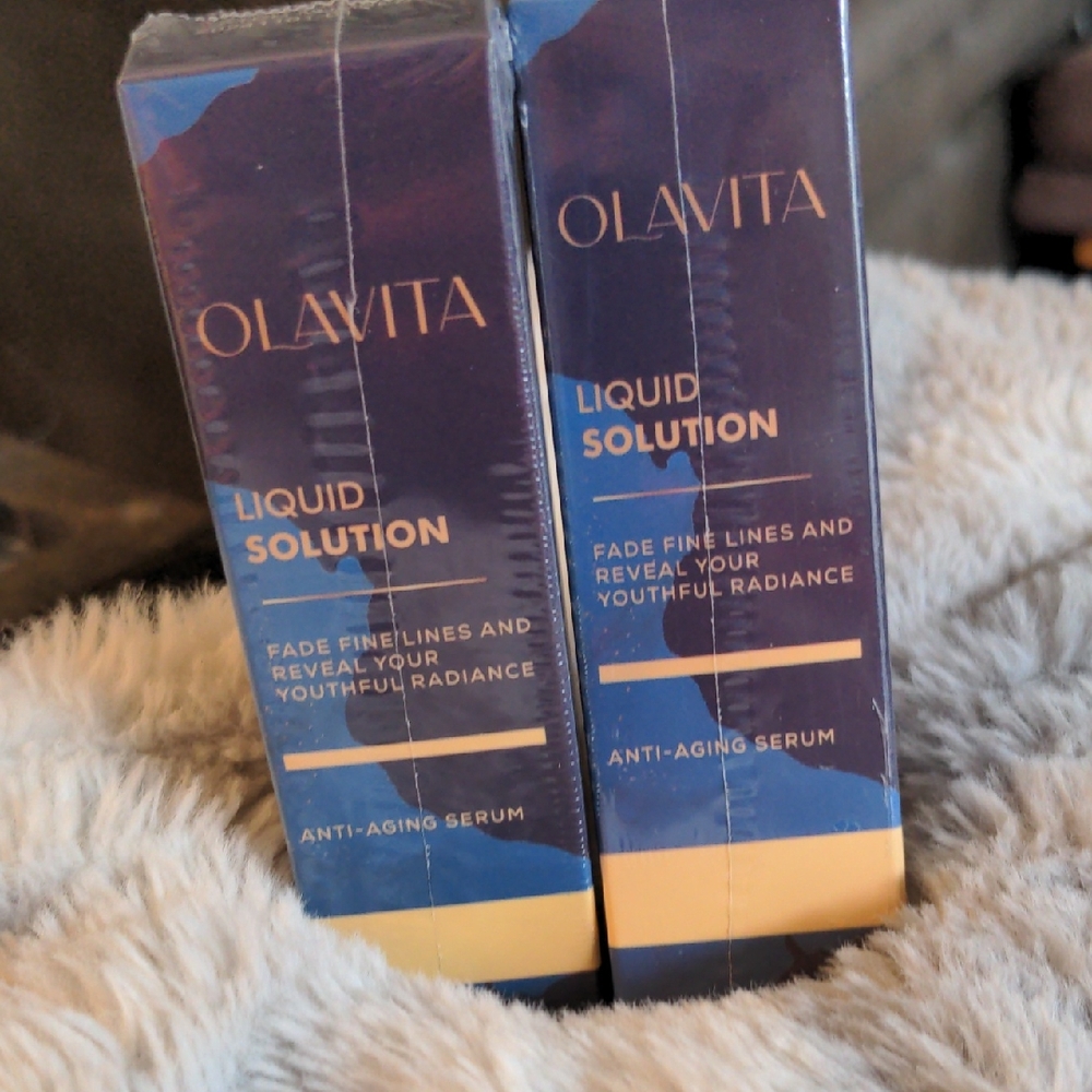 Avita Liquid Solution Anti-Aging Serum - Blue and Yellow